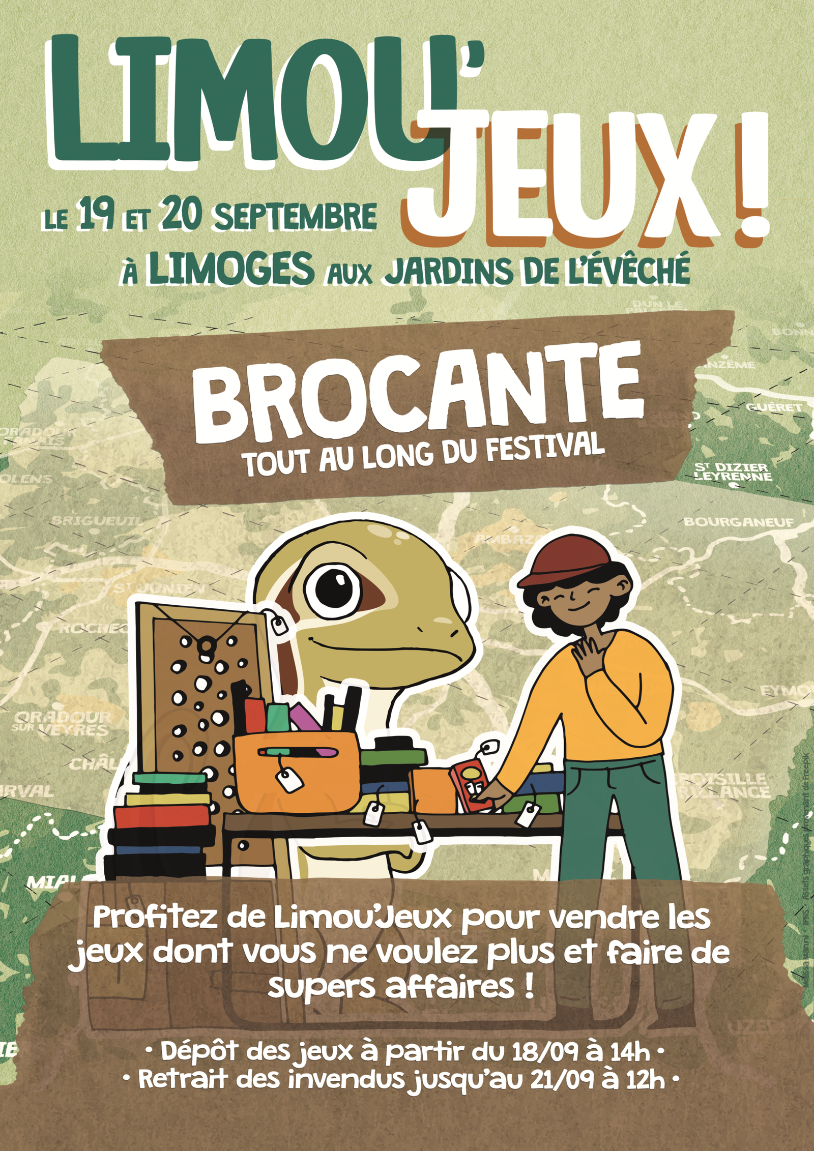 Affiche brocante 2026